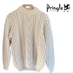 Pringle RARE Vintage 100% Scottish Wool Sweater